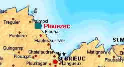 Hier befindet sich das Bretagne Ferienhaus. Sie sind nur einen Mausklick von der großen Karte entfernt!