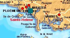 Hier befindet sich das Bretagne Ferienhaus. Sie sind nur einen Mausklick von der groen Karte entfernt!