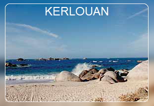 Urlaub in der Bretagne -Bretagne Ferienhaus in  Kerlouan mit Hund - 